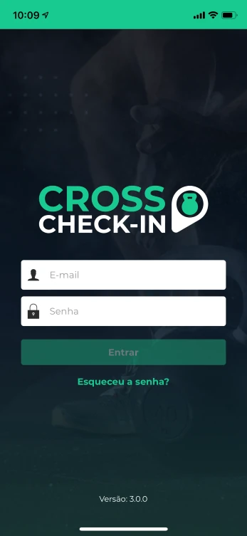 Tela do aplicativo